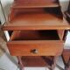 Pair of cherry wood bedside tables