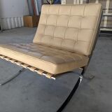 Knoll, pair of Barcelona easy chairs