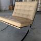 Knoll, pair of Barcelona easy chairs
