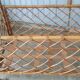 Bed in rattan