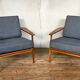 Pair of Chair vintage Scandinavian teak