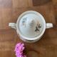 Ceramic flower pot and lid