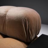 Vintage Camaleonda set & 3 Gli Scacchi tables by Mario Bellini for C & B Italia