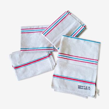 Lot 4 Rizla tea towels