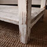 Shabby chic wooden console