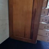 Meuble de métier de mercerie casier ancien