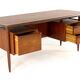 Hulmefa Pro-Pos executive desk - dutch mid century modern design in teak