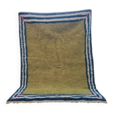 Tapis en laine pure fait main traditionnelle artisanale 2/3 m