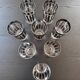 Set of 8 Dorothy Thorpe glasses, circa 1950