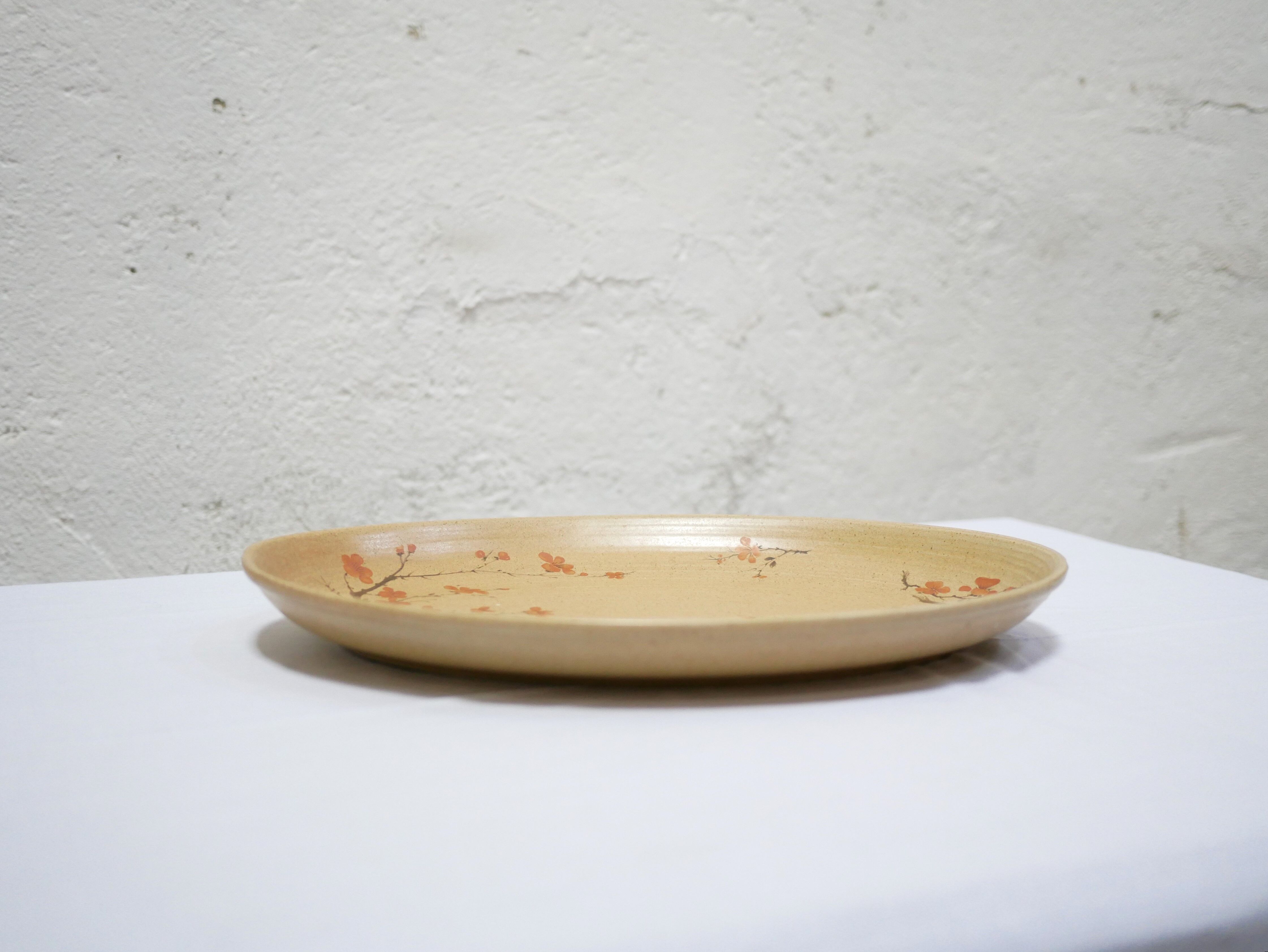 Vintage oval porcelain dish by Maison Revol, France