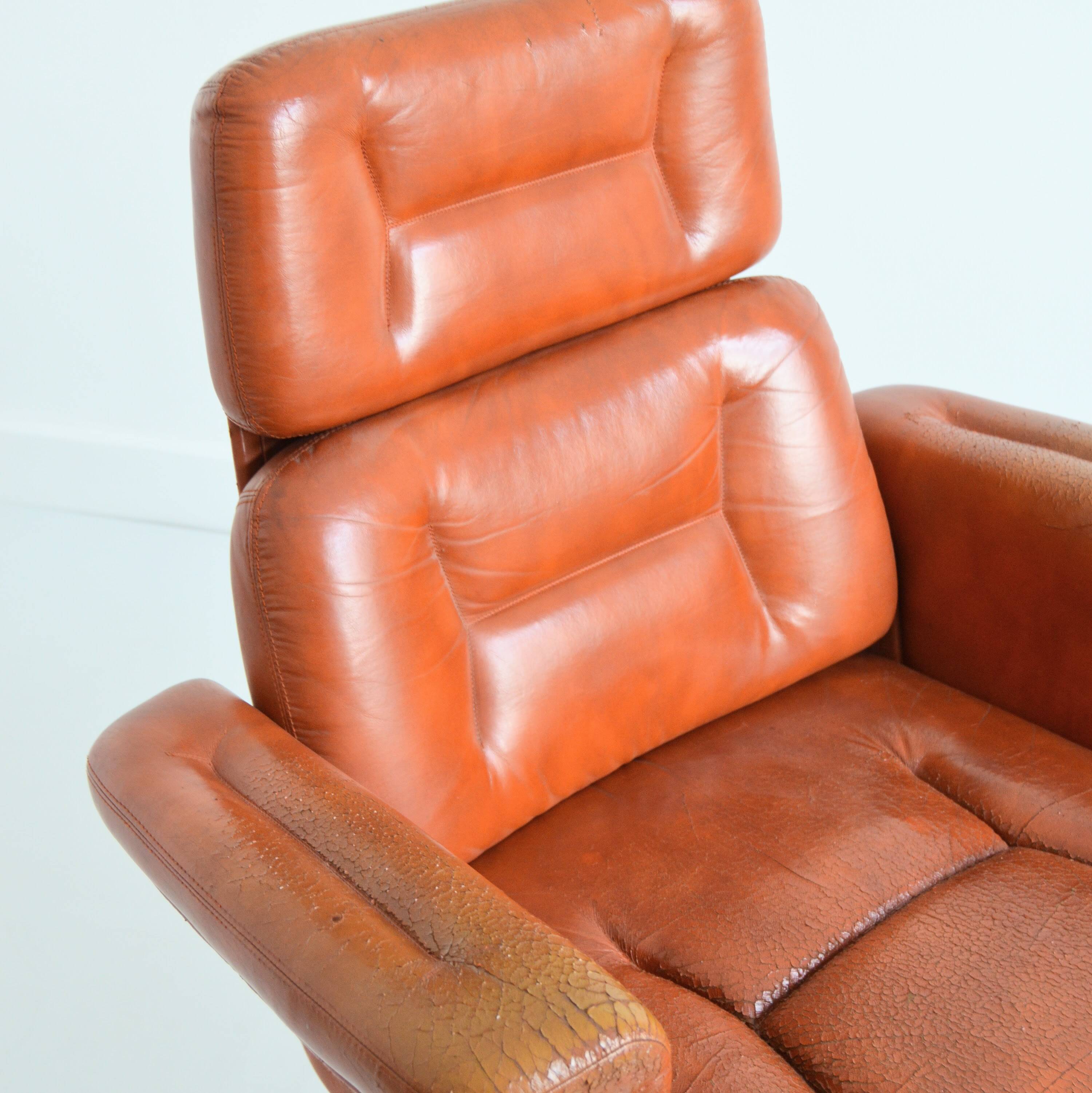 Swivel chair / height adjustable 1960 vintage