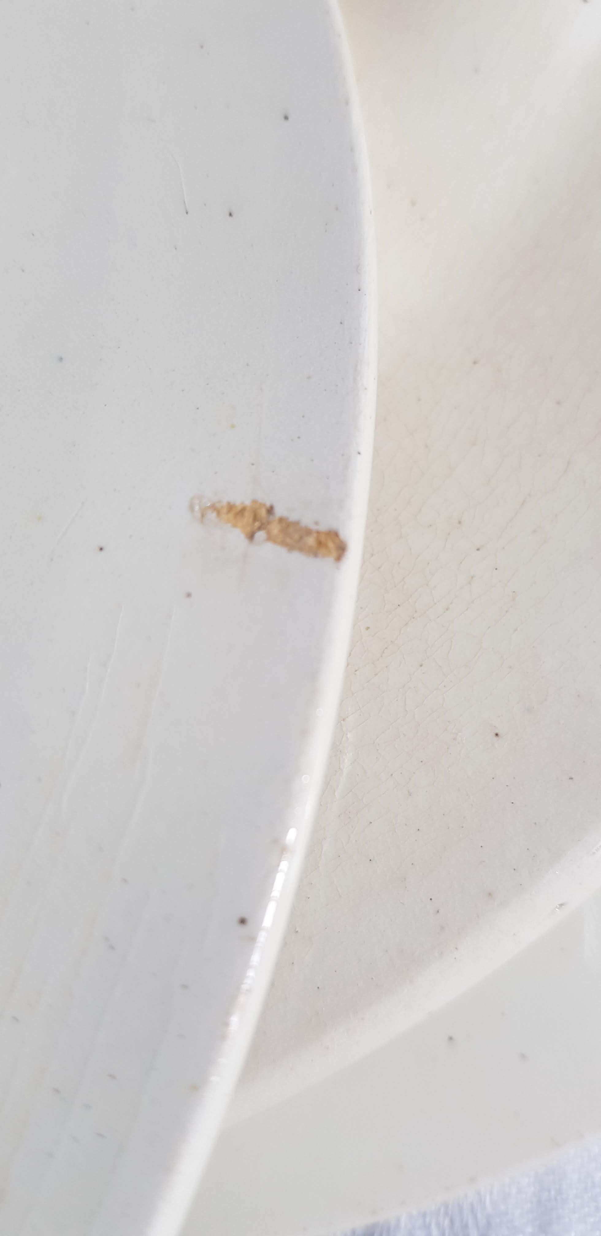 Ens. of 6 flat plates Model "Modern" Iron Earth R&A Salins