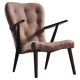 Vintage mid-century lounge chair Danish style of Arctander or Henry Schubell