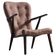 Vintage mid-century lounge chair Danish style of Arctander or Henry Schubell
