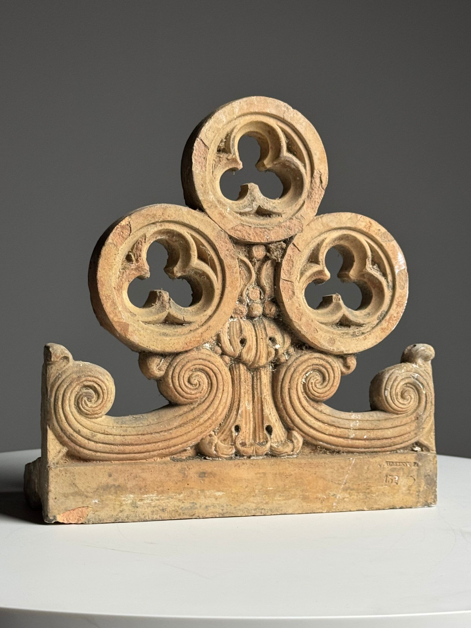 Neogothic terracotta ornaments