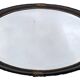 Miroir Ovale Art Déco A Glace Biseautée