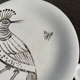 2 large vintage Robert Picault ceramic earthenware dishes