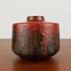 Brutalist studio pottery vase by Lu and Gerd Grove, 1964.