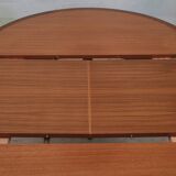 1960s round diningtable in teak from Lübke