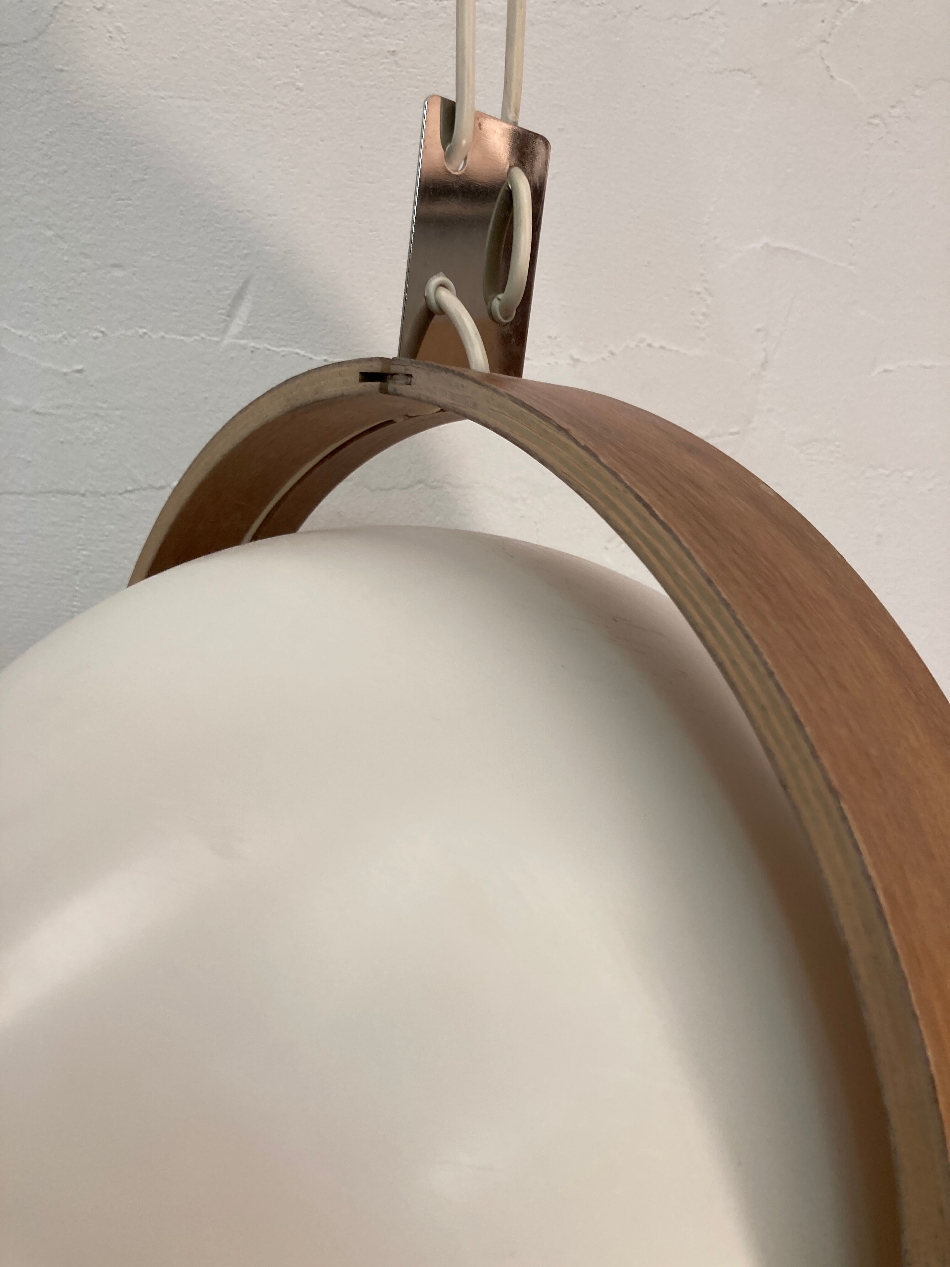 Large space age round globe sphere by Temde, Switzerland 1970s