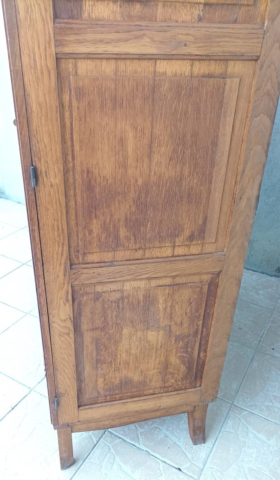 Vintage oak wardrobe