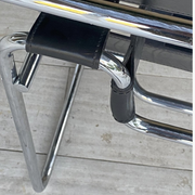 Armchairs Wassily, by Marcel Breuer, Edition Fasem, Italy 1988