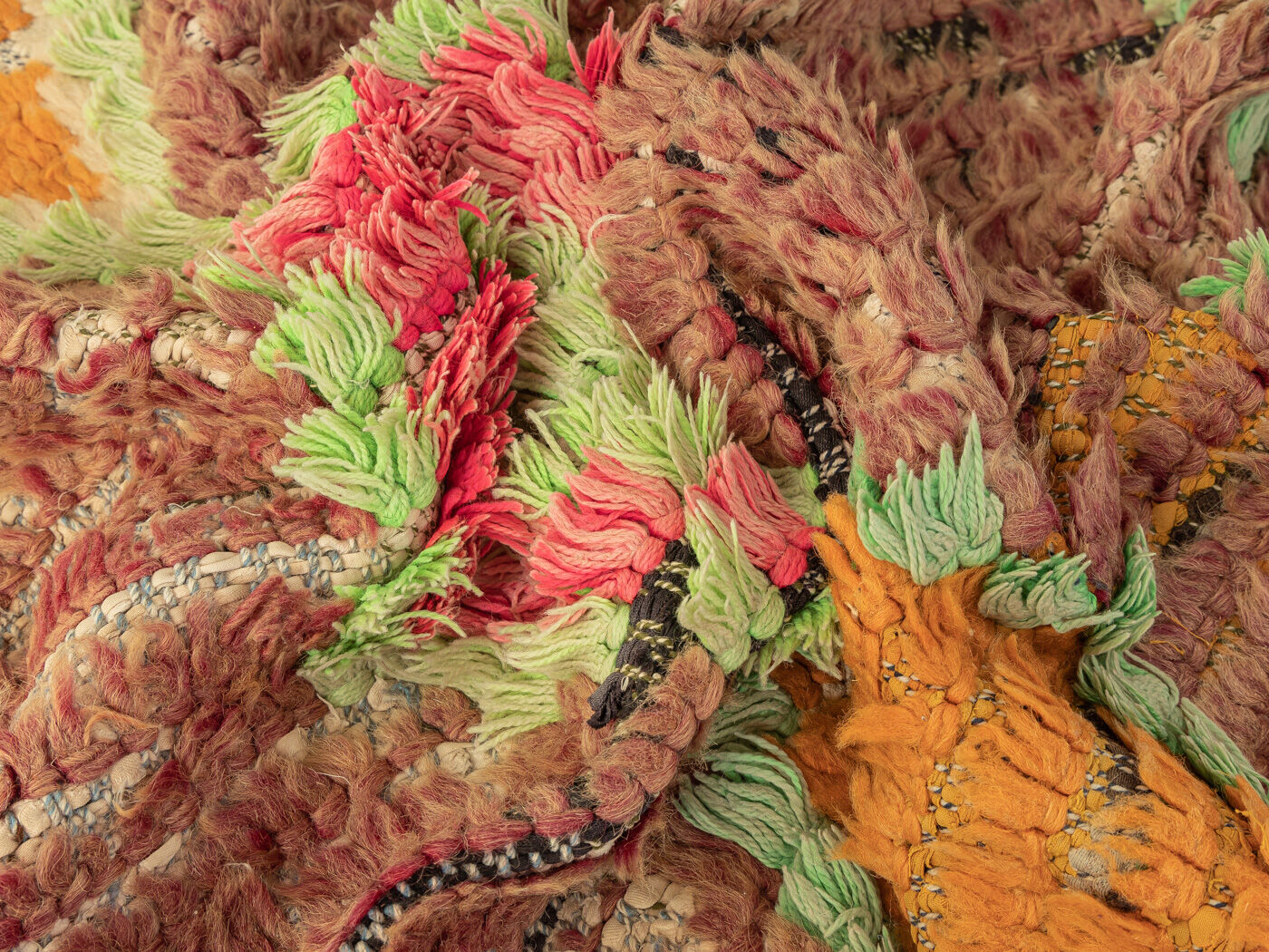 Tapis berbère, boujad 97 x 370 cm