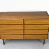 Commode danoise en teck d'Omann Jun, années 1970
