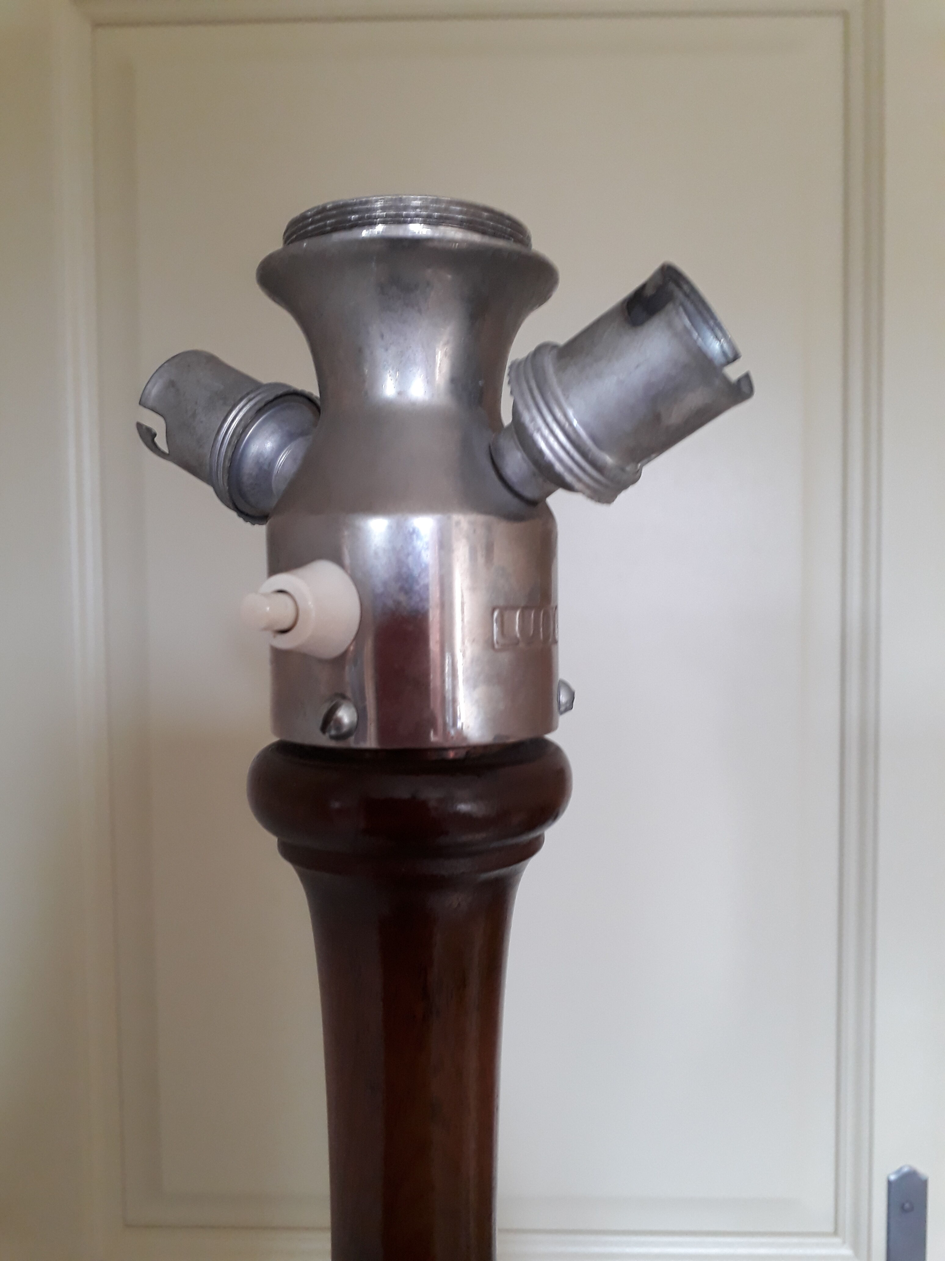 English floor lamp