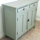 Buffet 2 doors green powder