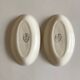 Pair of Bazas dishes from Salins 1960