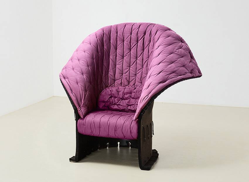 Gaetano Pesce I Feltri Lounge Chair for Cassina Italy 1987