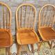 Set de 4 chaises Danoises 1970 vintage