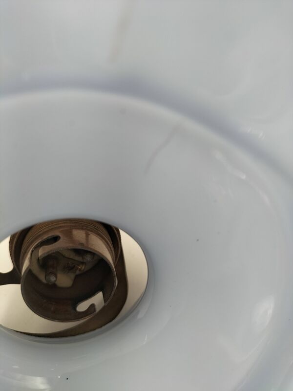 Suspension en opaline bleue