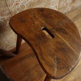 Old tripod milking stools