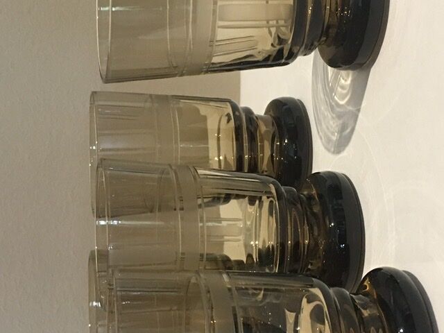 70's vintage engraved glasses