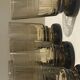 Verres gravés vintage 1970