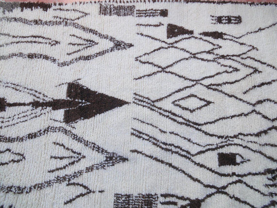 Carpet Beni Ouarain 226 x 141 cm