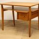 Bureau vintage de Roger Landault en chêne, 1950