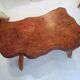 Table basse en loupe d'orme
