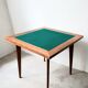 Oak Foldable Games Table - Profiled Compass Feet - Vintage 50s / 60s