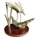Brass heron