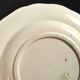 Assiette fleurie ancienne décor réverbère vieux Strasbourg en faïence KG Lunéville