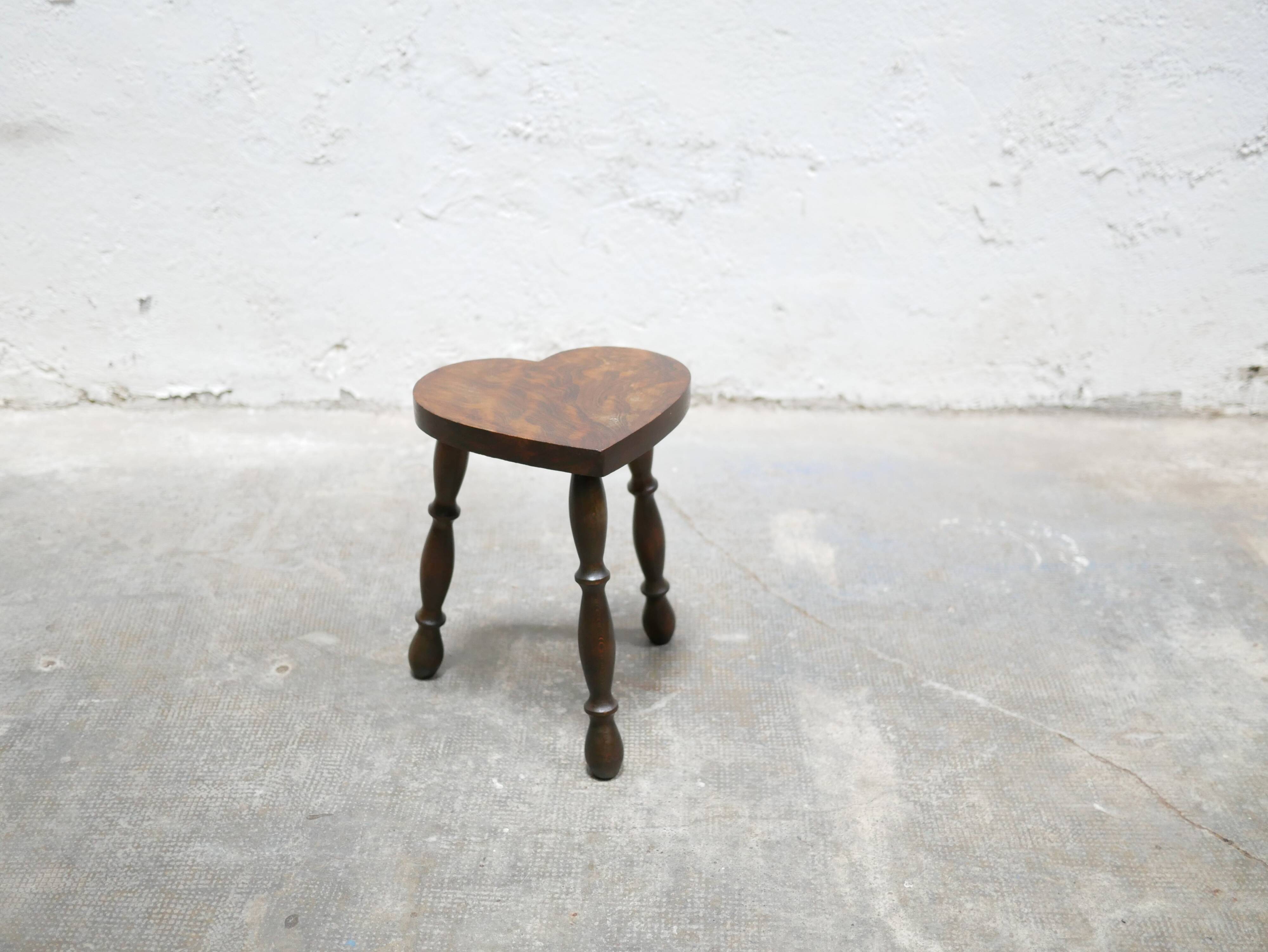 Vintage wooden stool
