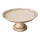 High compote Longwy model Loridan – Antique earthenware from the late 19th to early 20th century.