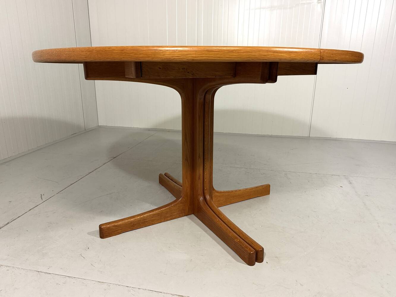 Karl Erik Ekselius extendable oak dining table J.O. Carlsson Sweden