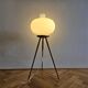 Lampe trépied de sol très rare ULUV des années 1960