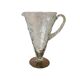 Spanish glass jug with shells and starfish, 2nd half of the 20th century