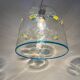 Suspension en verre La Murrina de design du milieu du siècle avec des fleurs, années 1970, Italie