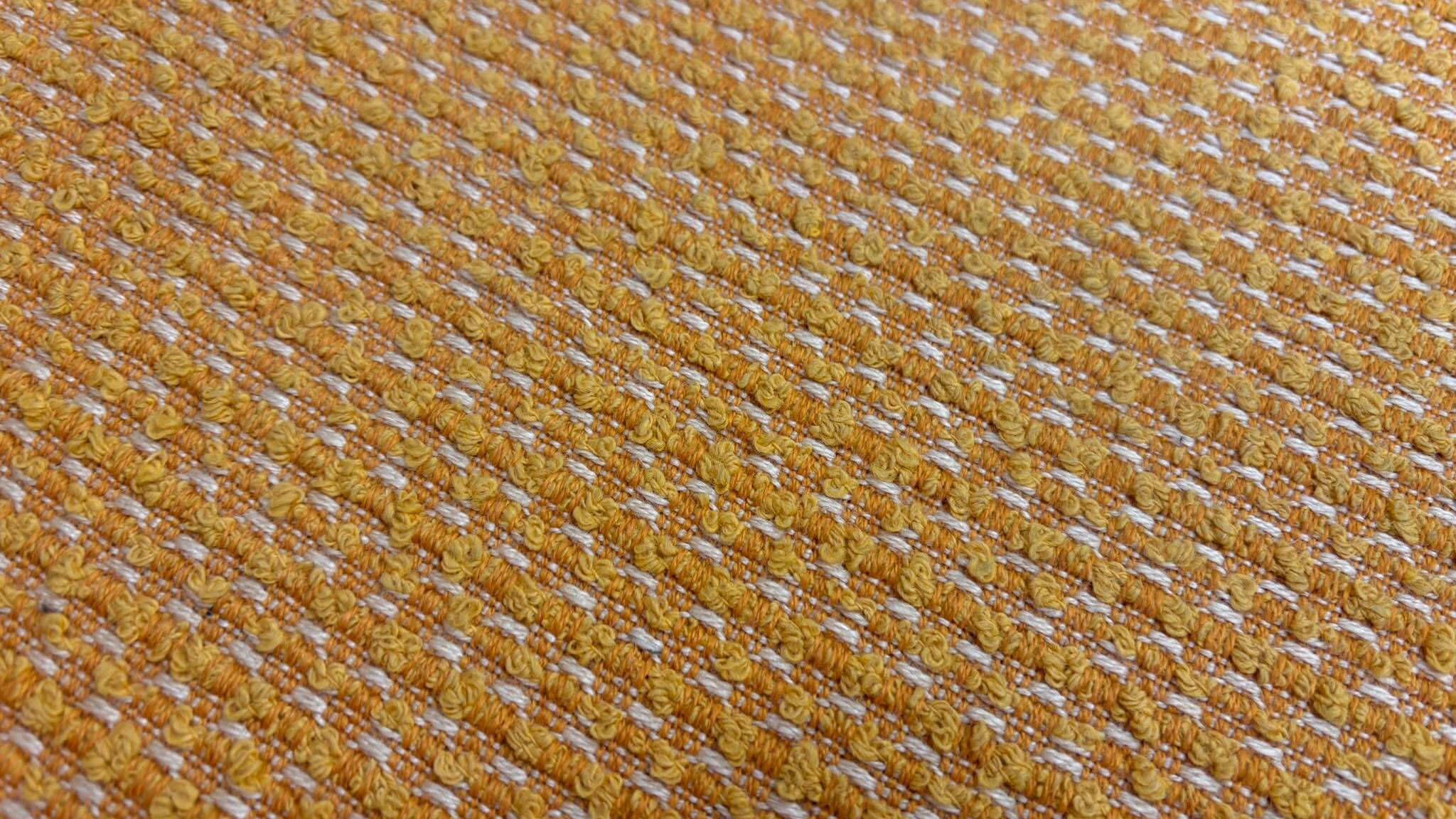 Pair of retro armchairs mid-century upholstered lounge chairs, Central European, mid-20th century
